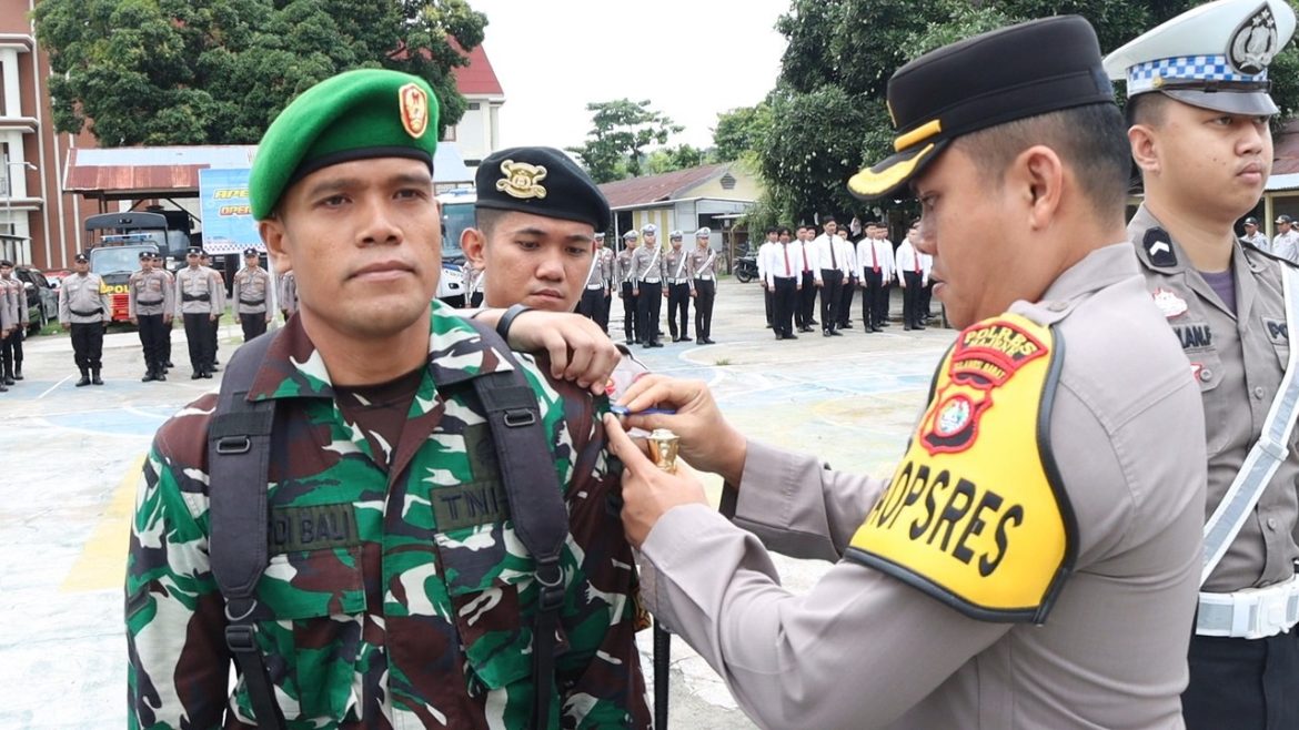 Operasi Zebra Marano 2024, Kapolres Majene Pimpin Apel Gelar Pasukan 