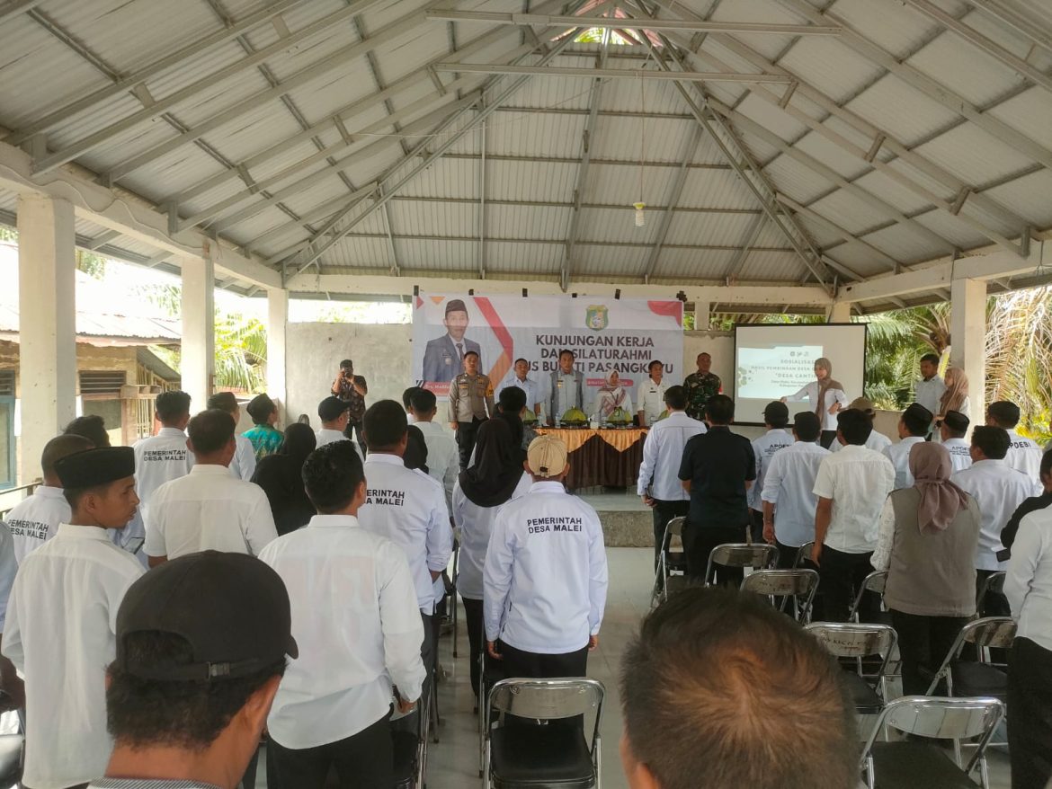 PJs Maddareski Kunker Di Kecamatan Pedongga Ini Penyampaianya.,!