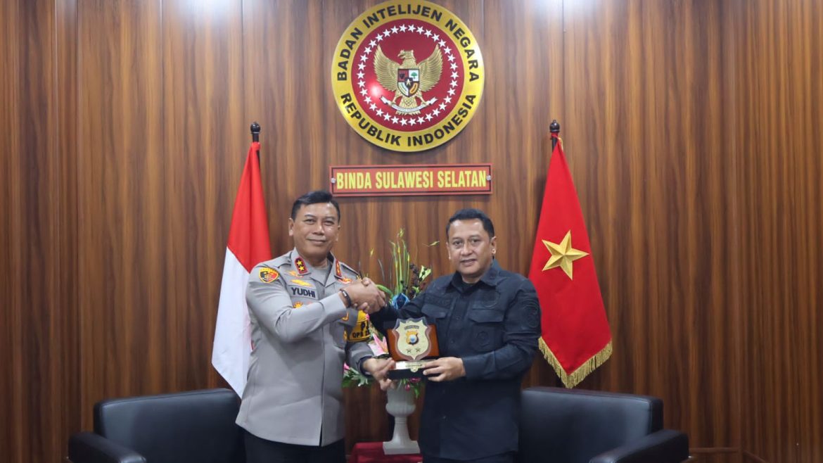Silaturahmi Kapolda Sulsel Bersama Kabinda Sulsel: Perkuat Sinergitas untuk Pilkada Aman dan Kondusif