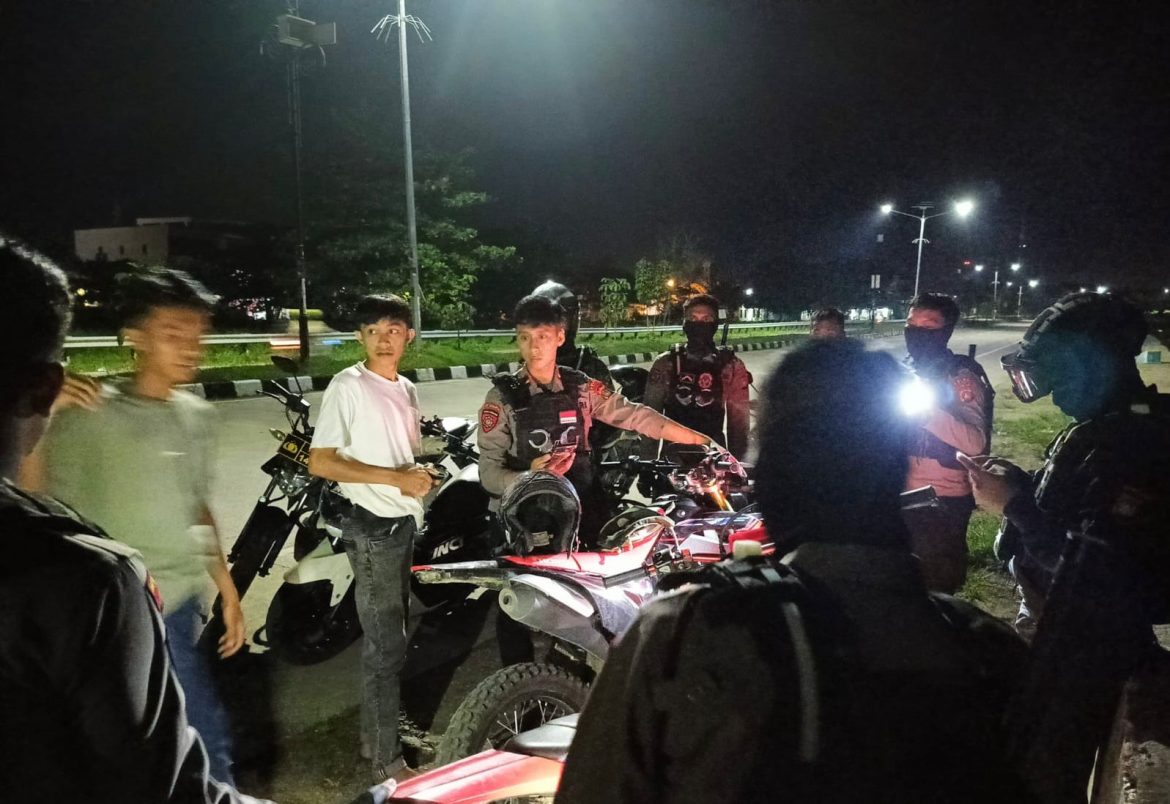 Ditsamapta Polda Sulbar Intensifkan Patroli, Jaga Kamtibmas Kamtibmas  Kondusif Jelang Pilkada
