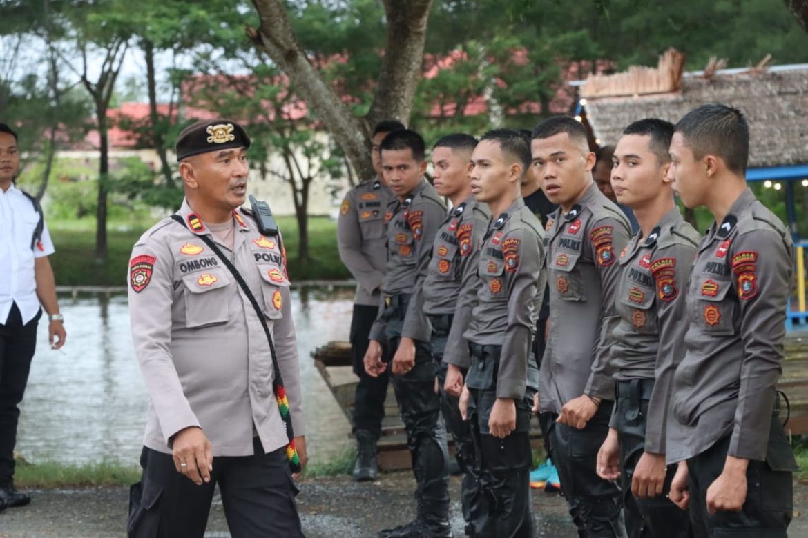 Polres Pasangkayu Laksanakan Tradisi Penjemputan Bintara Remaja Polri Angkatan 51