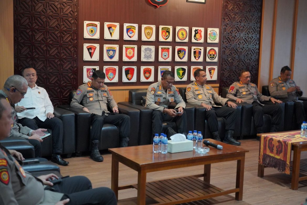 Anev Kinerja, Kapolda Sulbar Tekankan Optimalisasi Ketahanan Pangan Dan Peningkatan Profesionalisme 