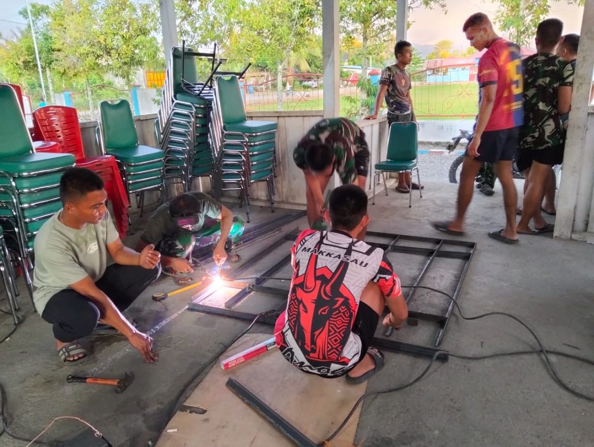 Satgas TMMD Kodim 1427/Pasangkayu Bangun Sumur Bor Di Desa Benggaulu Untuk Atasi Krisis Air Bersih
