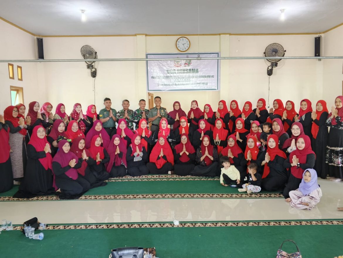 Do’a Bersama Hut Ke-79 Persit Kartika Chandra Kirana Di Kodim 1427/Pasangkayu