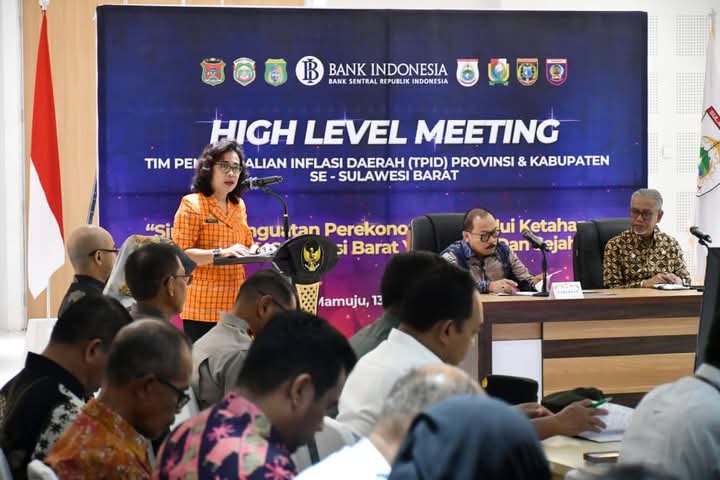 Pemerintah Sulbar Gelar High Level Meeting TPID Untuk Kendalikan Inflasi