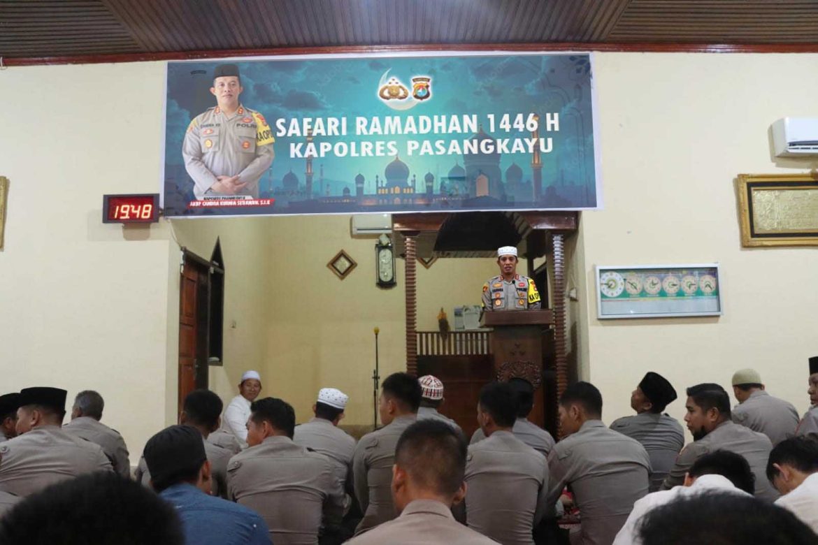 Kapolres Pasangkayu Safari Ramadhan : Ajang Silaturahmi Dalam Suasana Penuh Keberkahan 