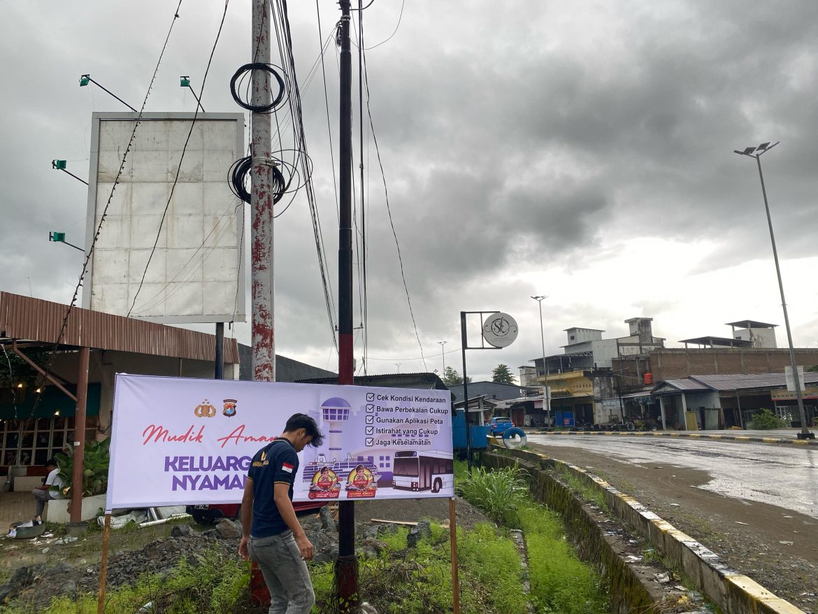 Polres Mamuju Tengah Gelar Sosialisasi Mudik Aman Dan Nyaman, Layani Masyarakat dengan Hotline 110