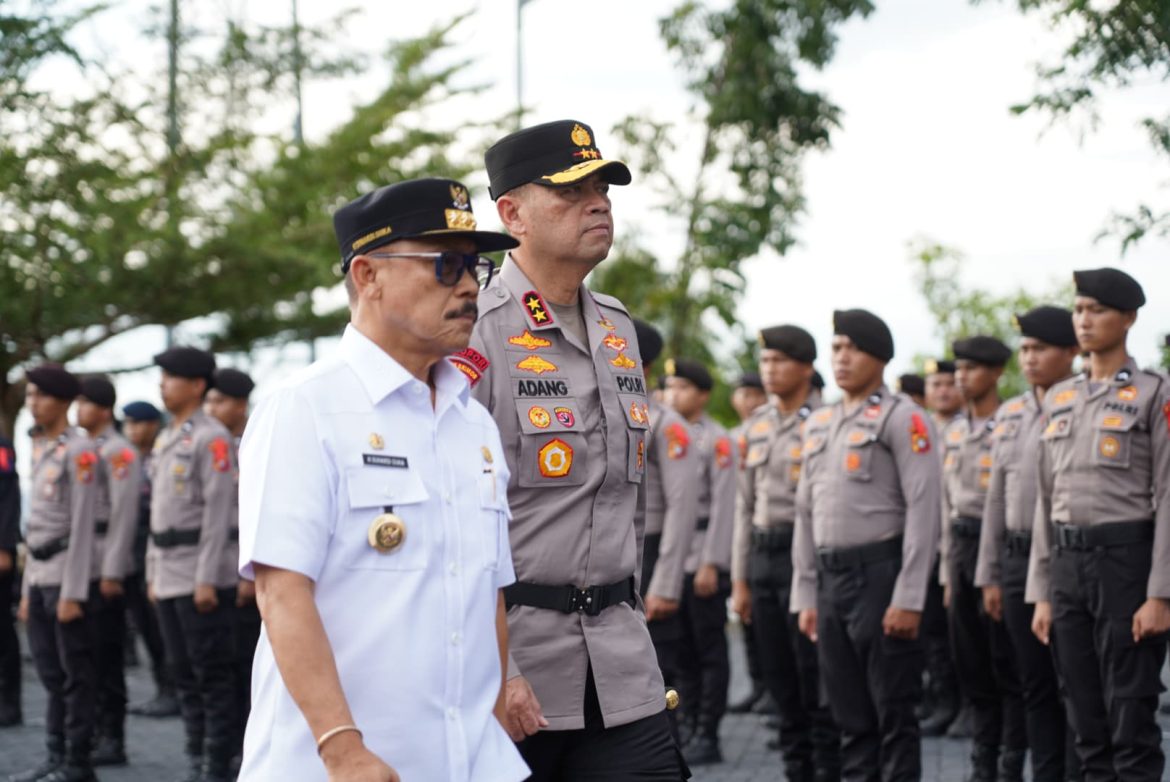 Apel Gelar Pasukan Operasi Ketupat Marano 2025: Polda Sulbar Siap Amankan Idul Fitri 1446 H