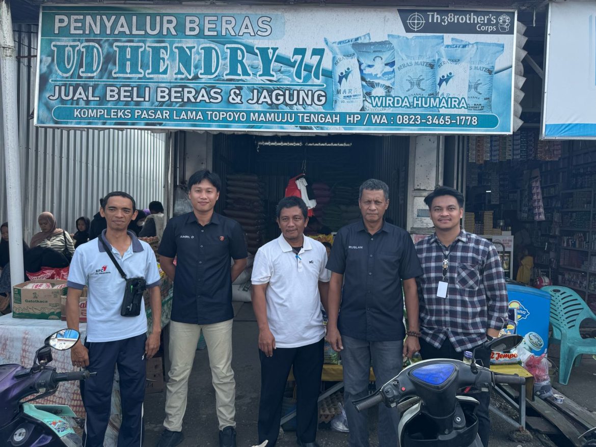 Sat Reskrim Polres Mamuju Tengah Lakukan Monitoring dan Deteksi BAPOKTING di Pasar Topoyo