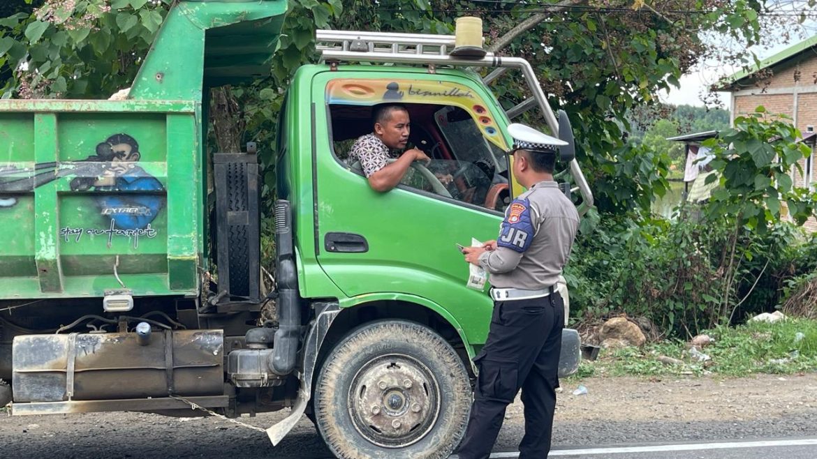 PJR Polda Sulbar Gencarkan Razia Humanis Demi Tertib Lalu Lintas