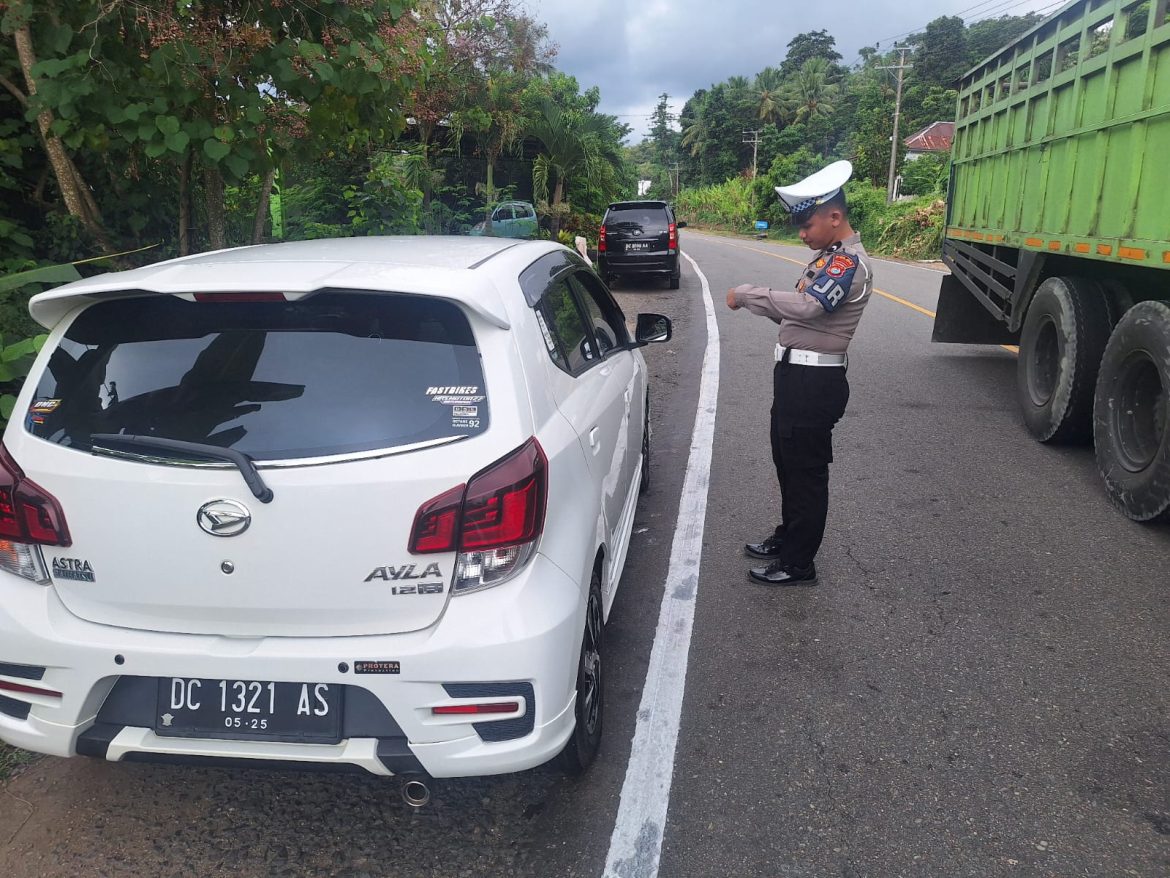 Polda Sulbar Intensifkan Razia Tertib Lalu Lintas