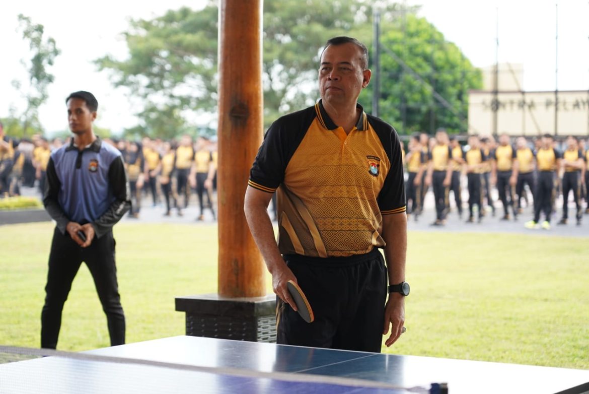 Jumat Sehat Bersama Kapolda Sulbar: Bangun Kebugaran, Perkuat Pelayanan