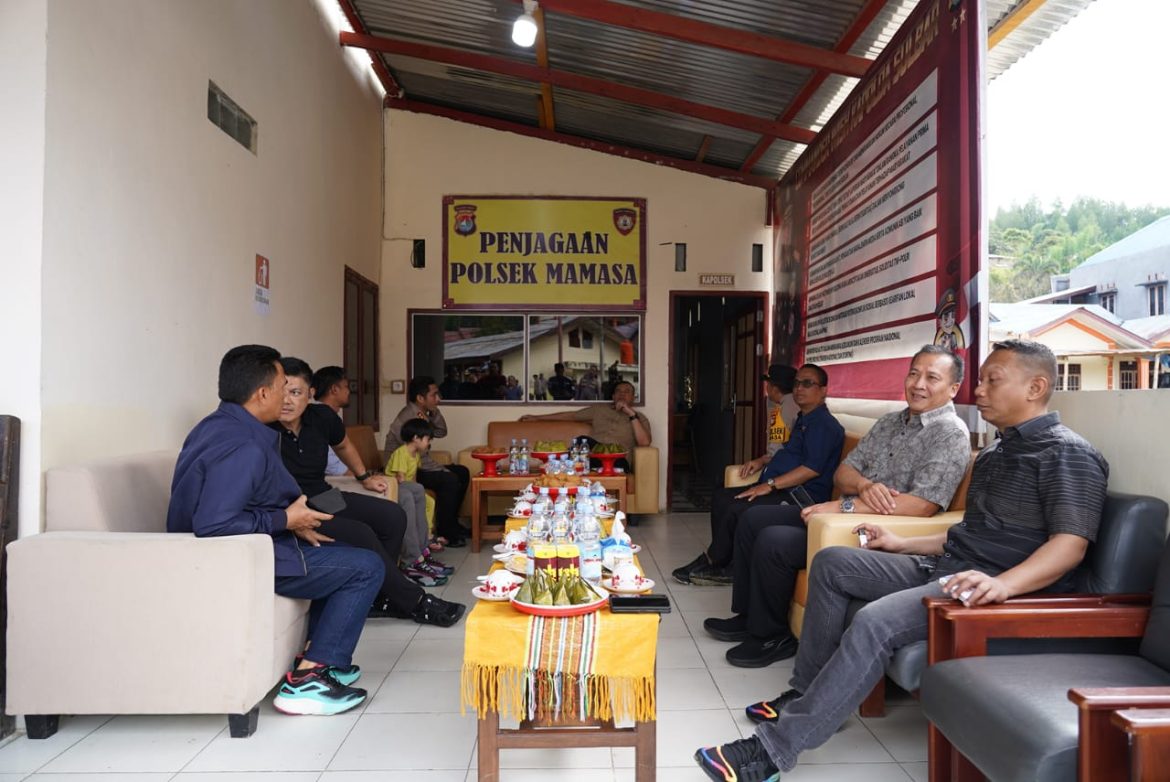 Kapolda Sulbar Tinjau Pembangunan Rusun Polsek Mamasa