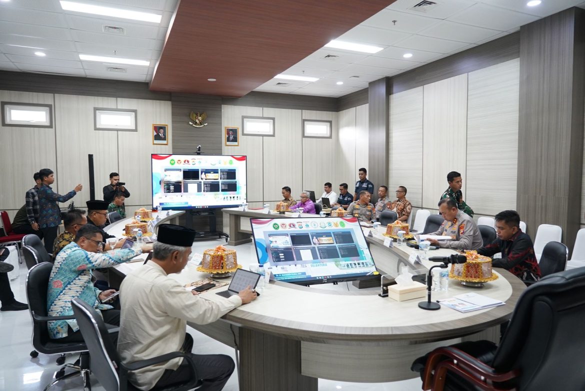 Sinergi TNI-Polri dan Pemda di Rakor Forkopimda, Dorong Pertumbuhan Ekonomi Sulbar