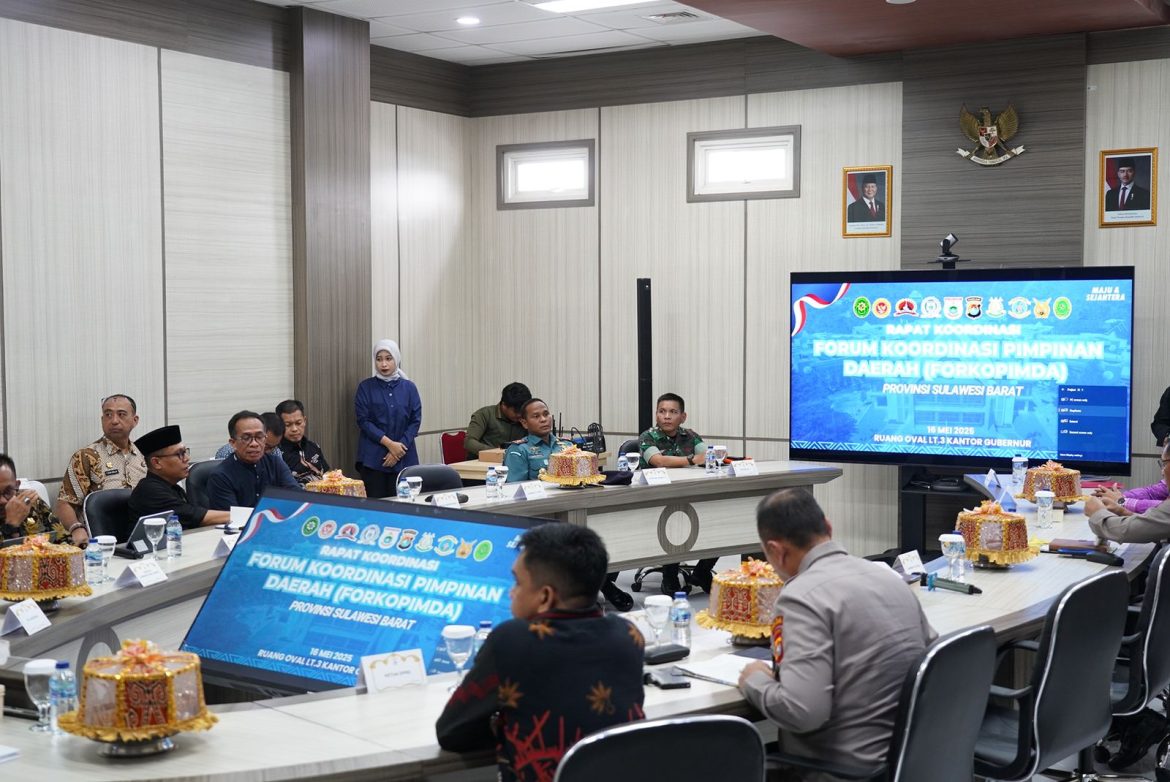 Kapolda Hadiri Rakor Forkopimda: Jaminan Keamanan untuk Dunia Usaha di Sulbar