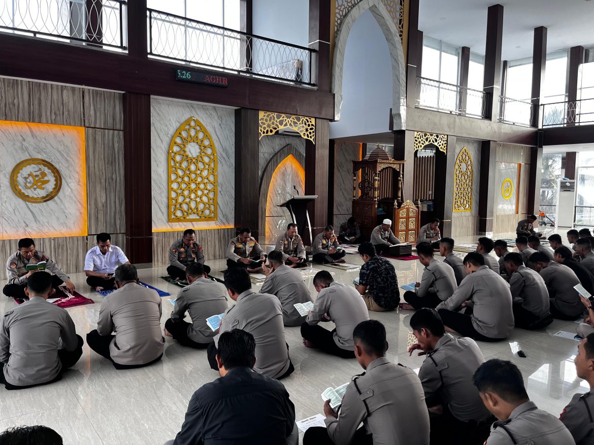 Dengan Binrohtal, Polda Sulbar Mantapkan Hati dalam Tugas Mulia