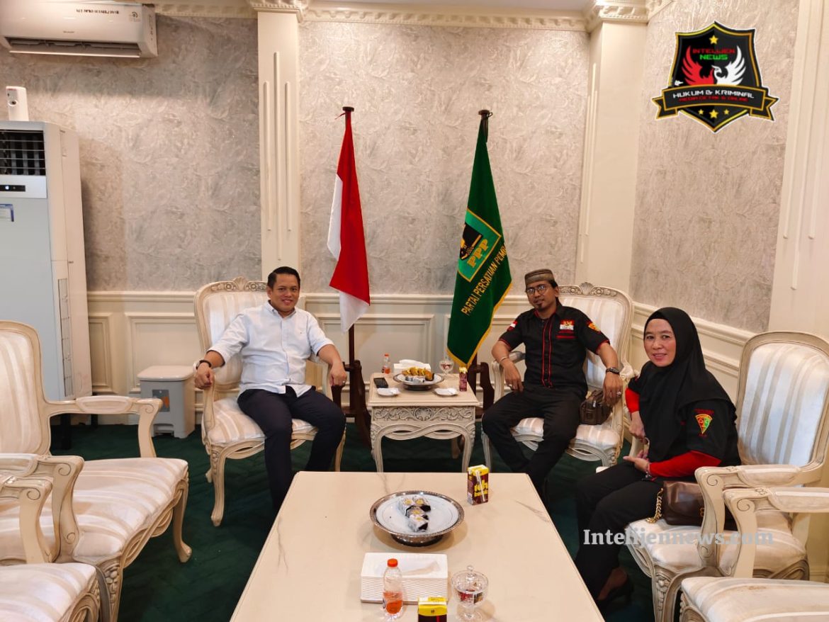 Koordinator Bidang Pengawasan Monitoring WASPAMOPS LMR-RI Sulsel Bersilaturahmi dengan Wakil Ketua DPRD Sulsel, Bahas Infrastruktur Wajo dan Bendung Cilellang