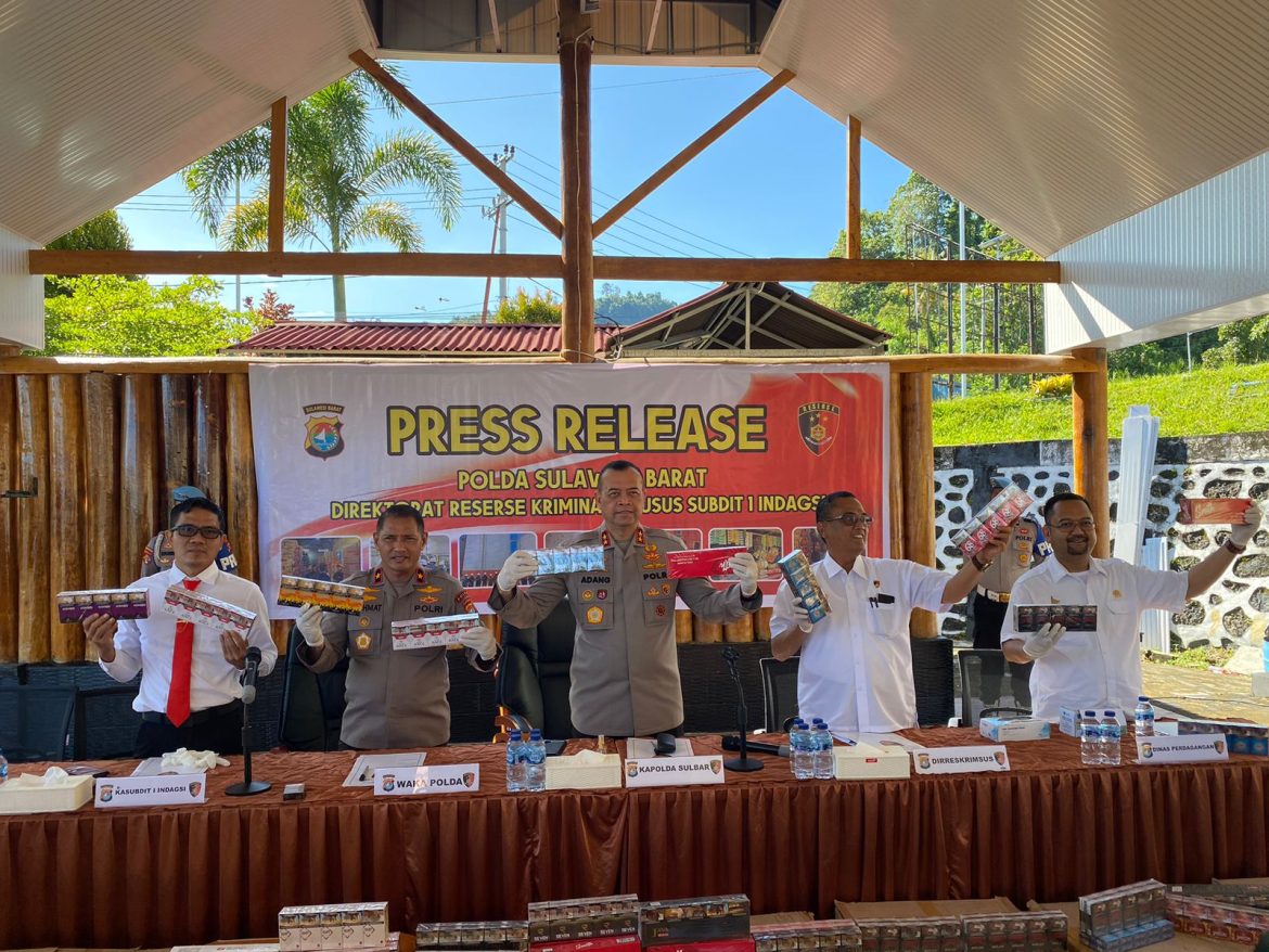 Polda dan Disperindag Bersatu Lawan Rokok Ilegal