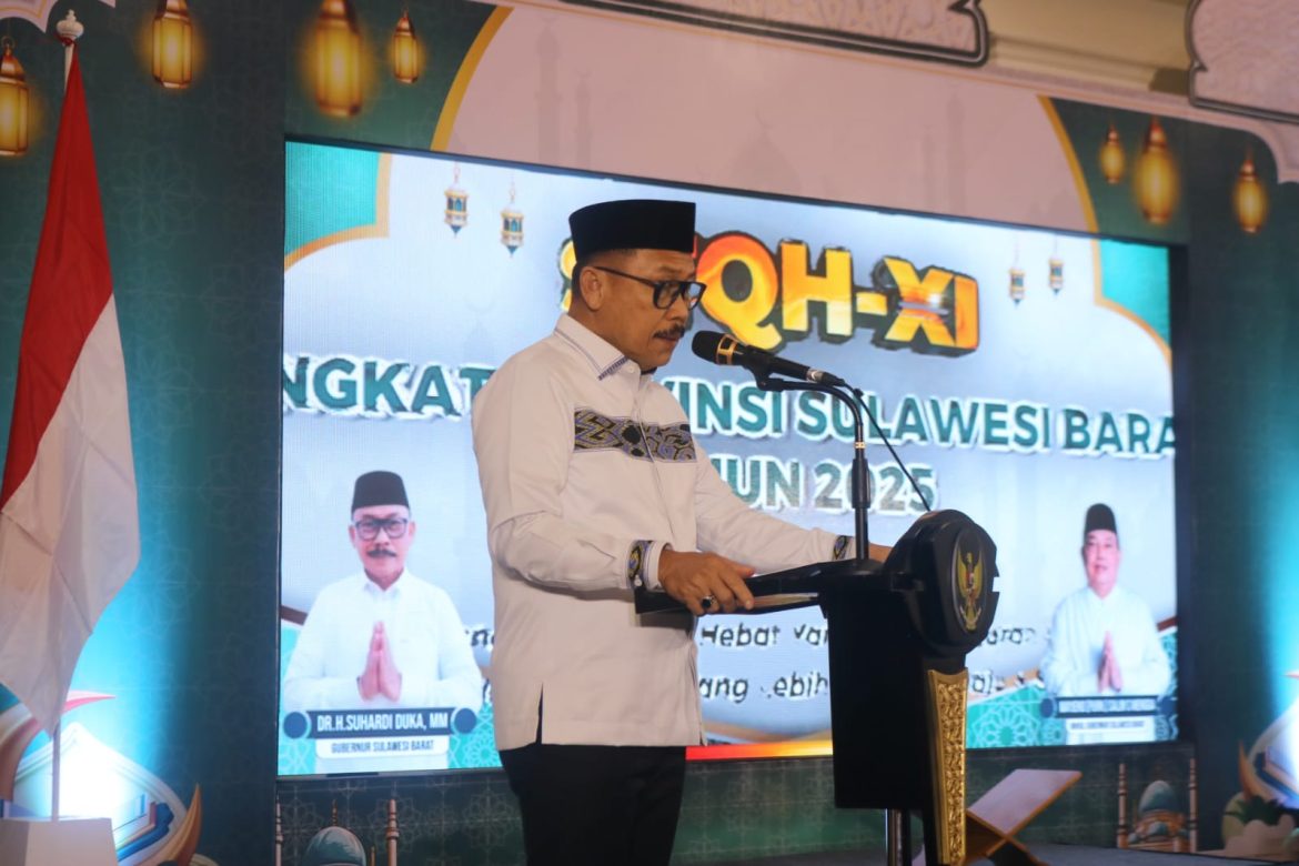 Gubernur Sulbar: STQH XI Jadi Peluang Emas Bagi Pelaku UMKM