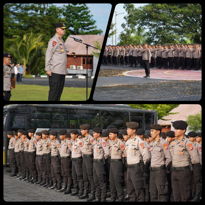 Hari Buruh di Sulbar: Harmoni Buruh dan Aparat Warnai Mei Day 2025