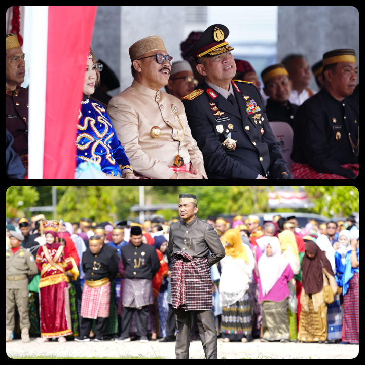 Kapolda dan Gubernur Sulbar Kompak di Hardiknas 2025