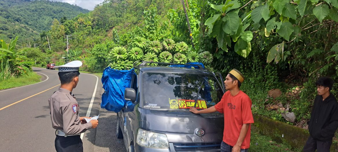 Truk Over Dimensi Kian Diawasi, PJR Polda Sulbar Turunkan Angka Pelanggaran