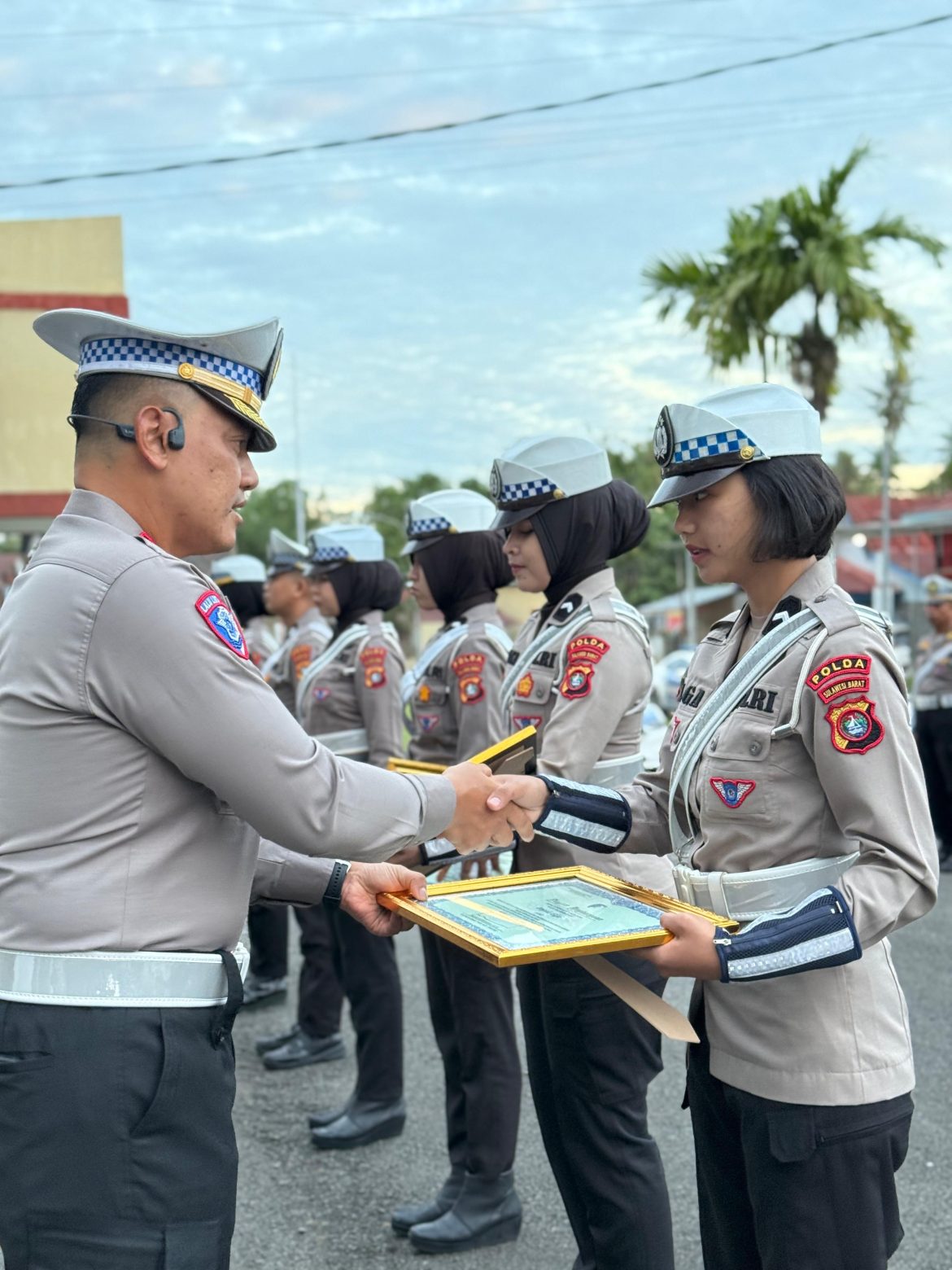 Dirlantas Polda Sulbar Apresiasi Personel Berprestasi