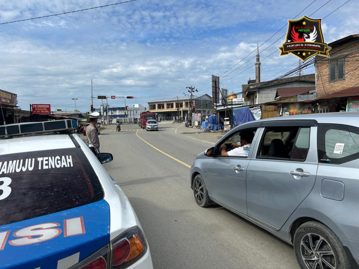 Polres Mamuju Tengah Gelar Patroli Rutin Di Objek Vital Demi Ciptakan Situasi Kamtibmas Yang Kondusif