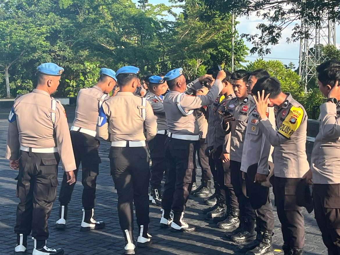 Propam Polda Sulbar Gelar Operasi Gaktiplin Dadakan