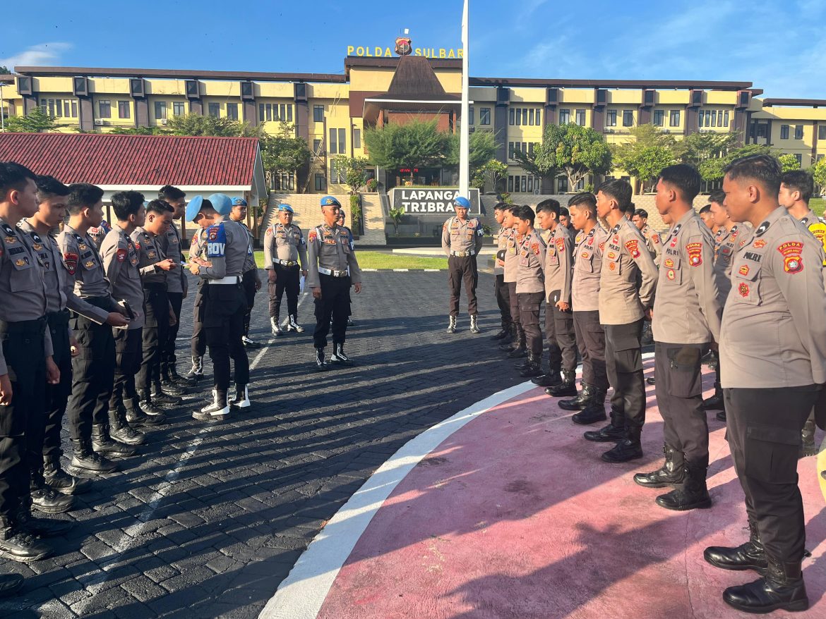 Polda Sulbar Perkuat Disiplin Lewat Gaktiplin