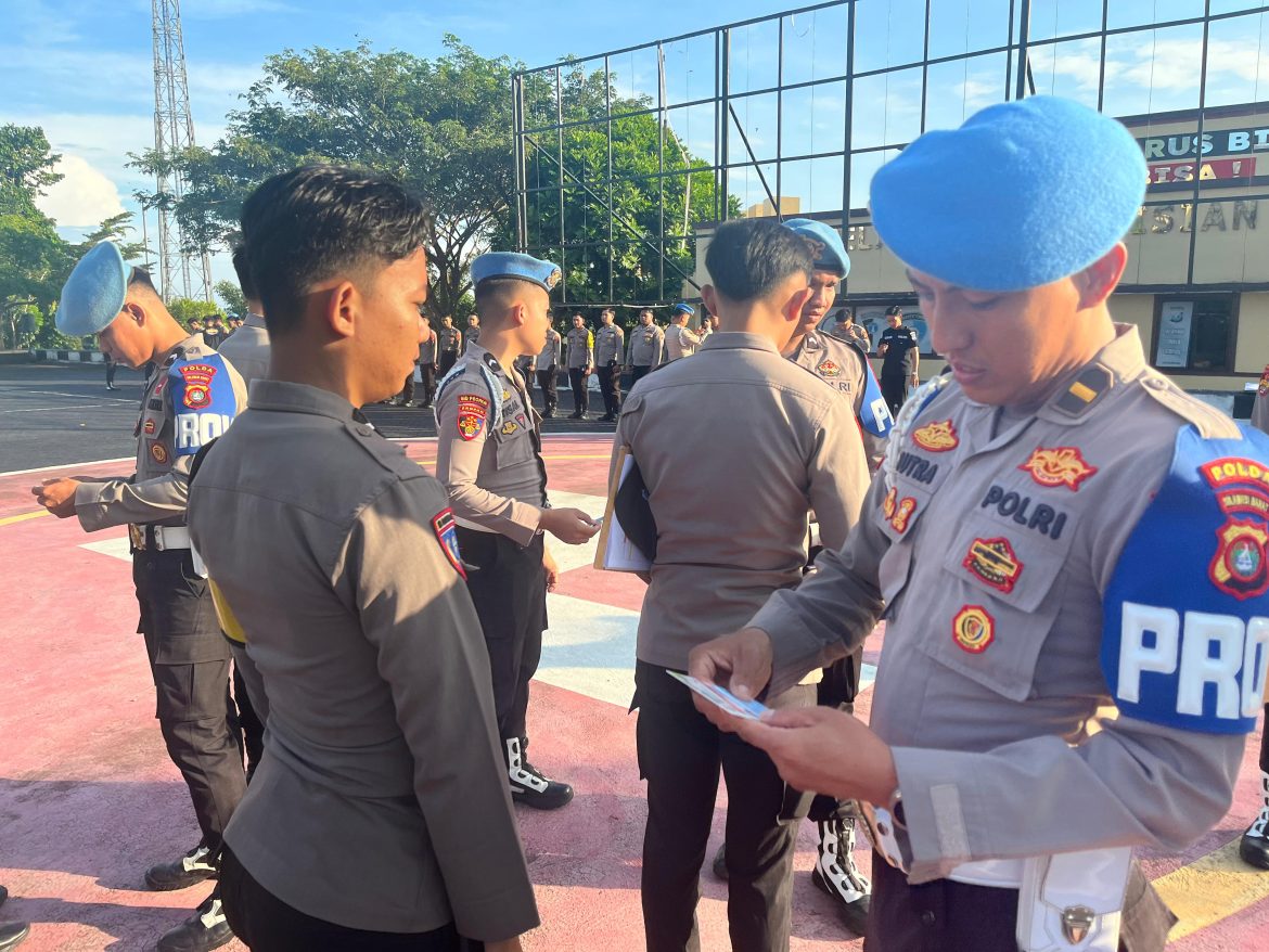 Polda Sulbar Perkuat Disiplin Lewat Gaktiplin
