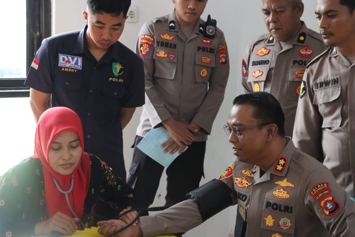 Sambut Hari Bhayangkara ke-79, Polres Pasangkayu Gelar Donor Darah