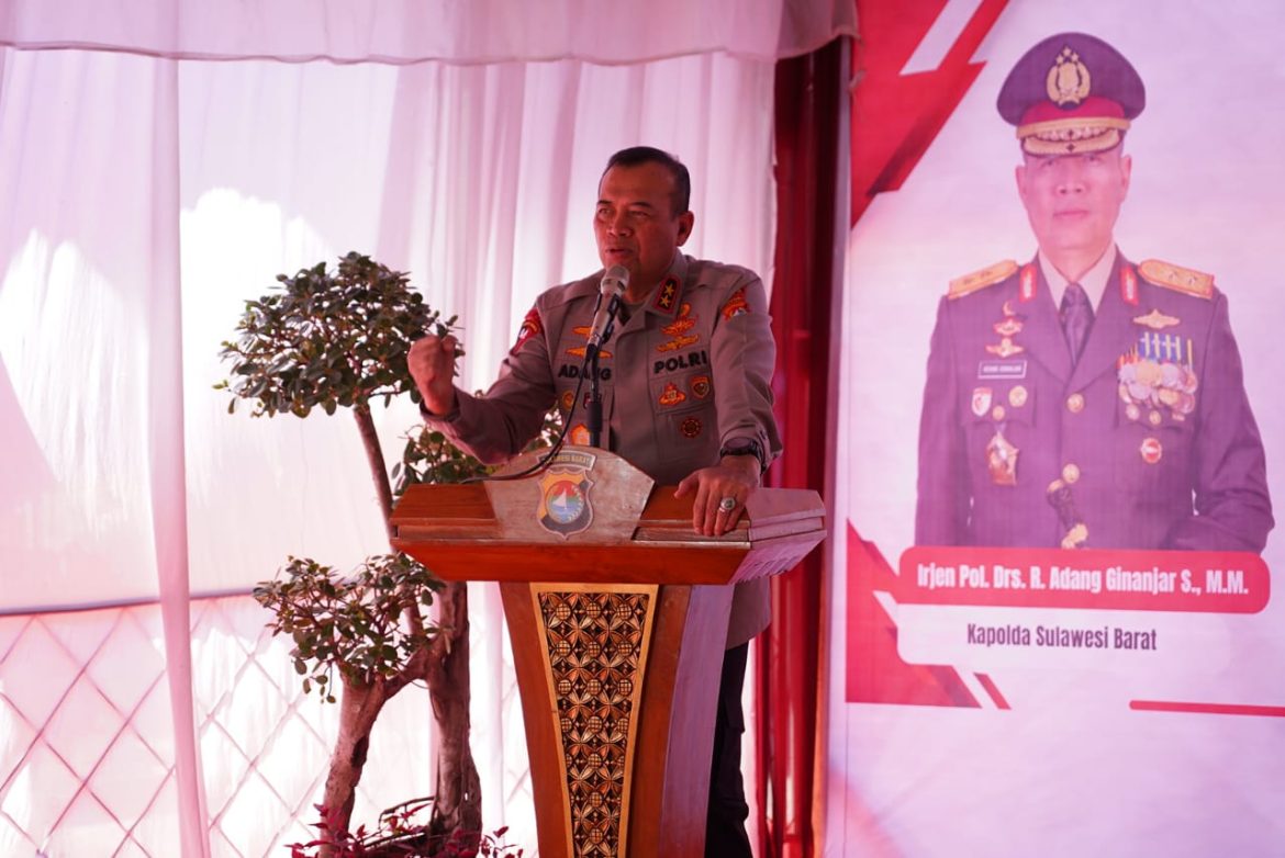 Polda Sulbar Ajak Warga Sehat dan Sejahtera Lewat Bakti Sosial