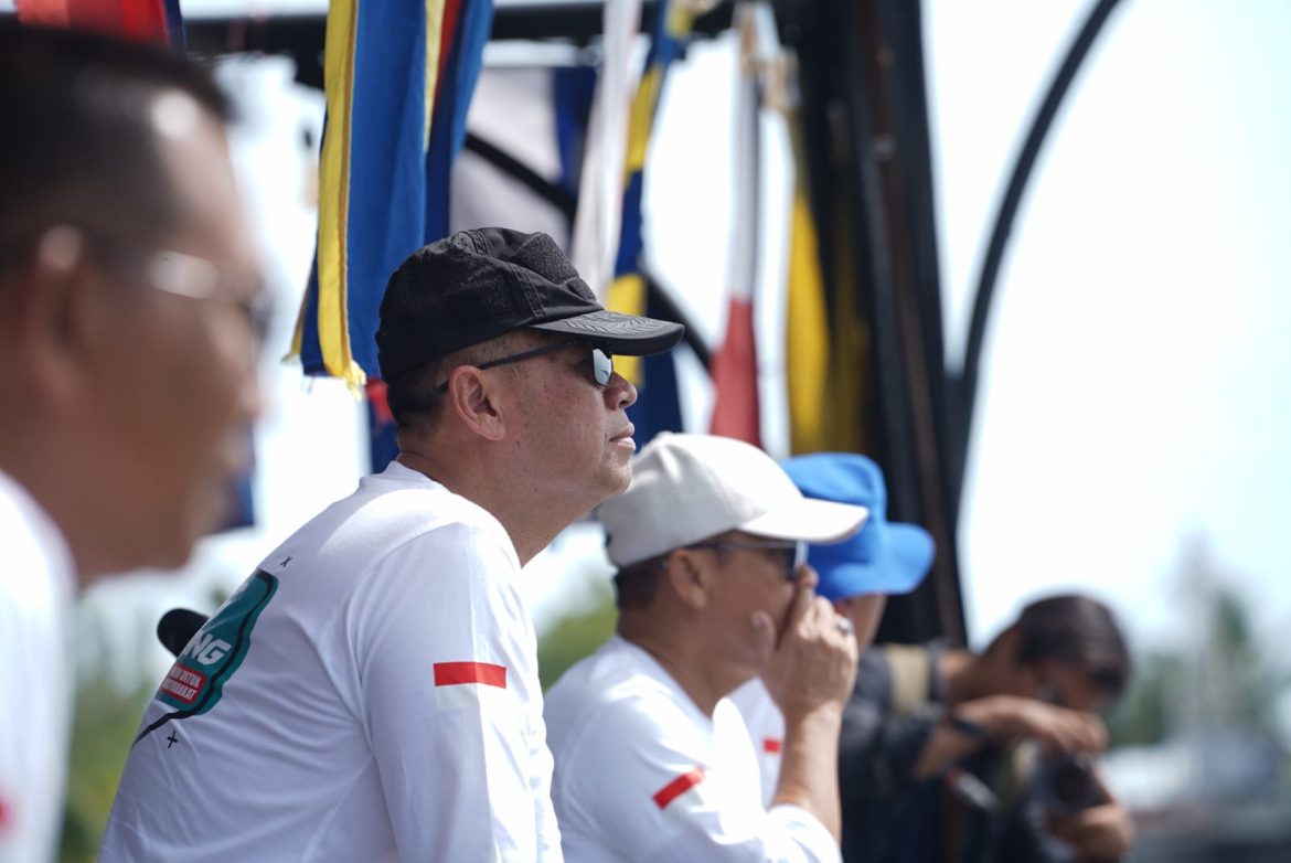 Lestarikan Budaya Lokal, Polda Sulbar Gelar Lomba Katinting Spektakuler di Hari Bhayangkara
