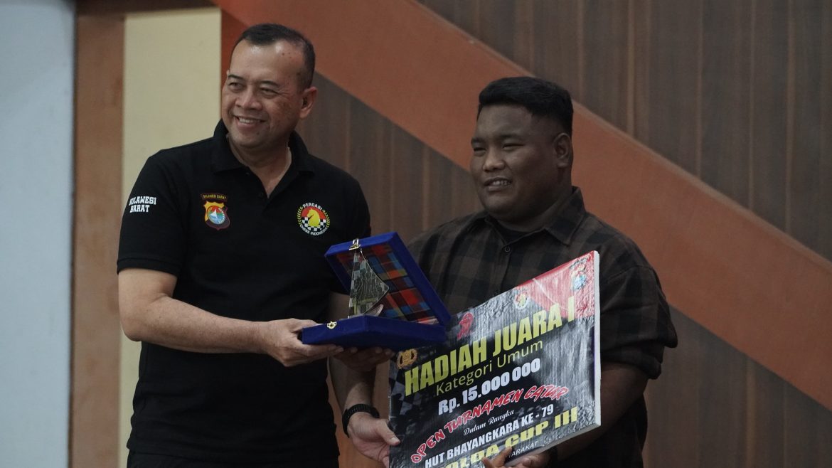 Kapolda Sulbar Cup III Resmi Ditutup, 120 Pecatur Tunjukkan Sportivitas Tinggi