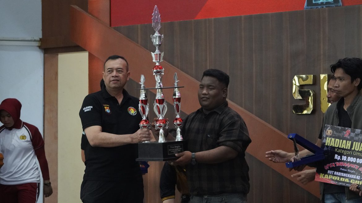 Kapolda Sulbar Cup III Resmi Ditutup, Ajang Persatuan dan Sportivitas