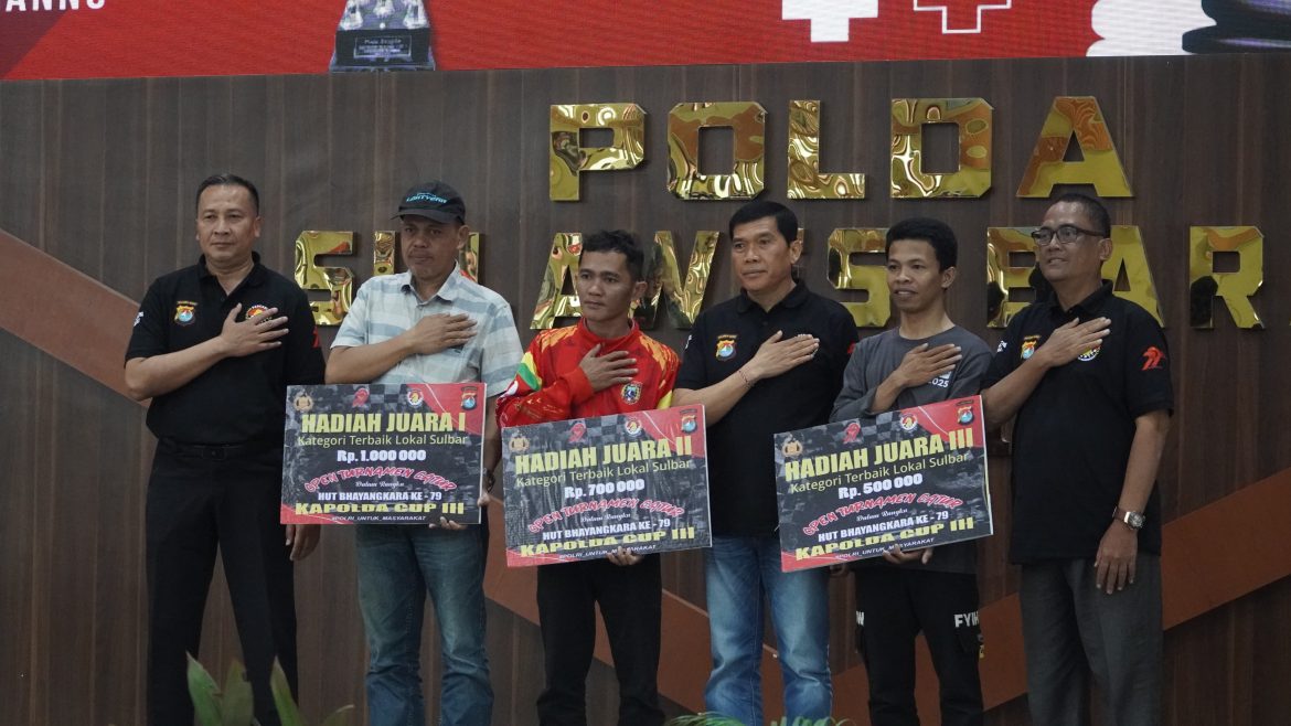 Turnamen Catur Kapolda Sulbar 2025 Sukses Digelar, Fatik RCK Raih Juara Umum