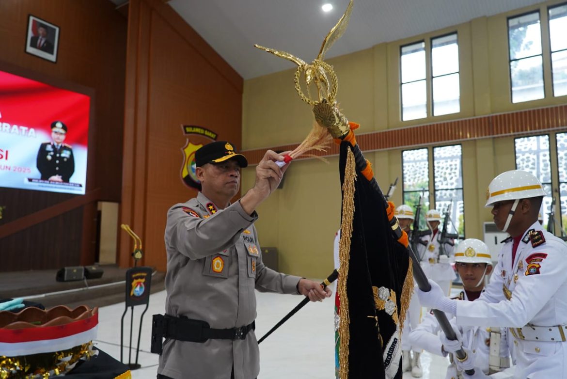 Polda Sulbar Teguhkan Komitmen Tribrata Lewat Upacara Khidmat