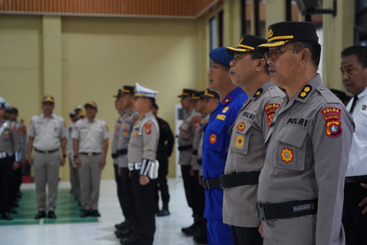 Polda Sulbar Gelar Upacara Pemuliaan Tribrata Sambut Hari Bhayangkara
