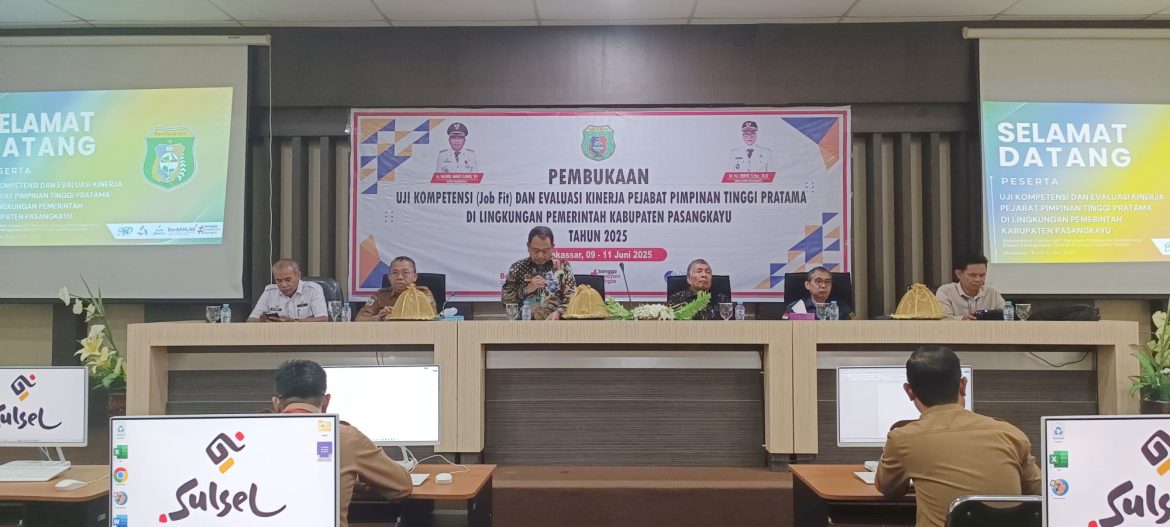 Bupati Pasangkayu: Uji Kompetensi JPT Pratama untuk Pastikan Pejabat yang Tepat di Tempat yang Tepat