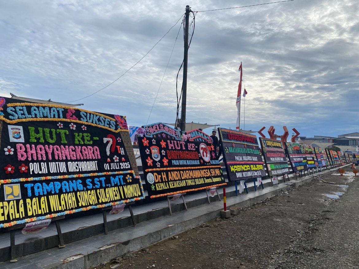 Polda Sulbar Dapat Ucapan Melimpah di Hari Bhayangkara ke 79 