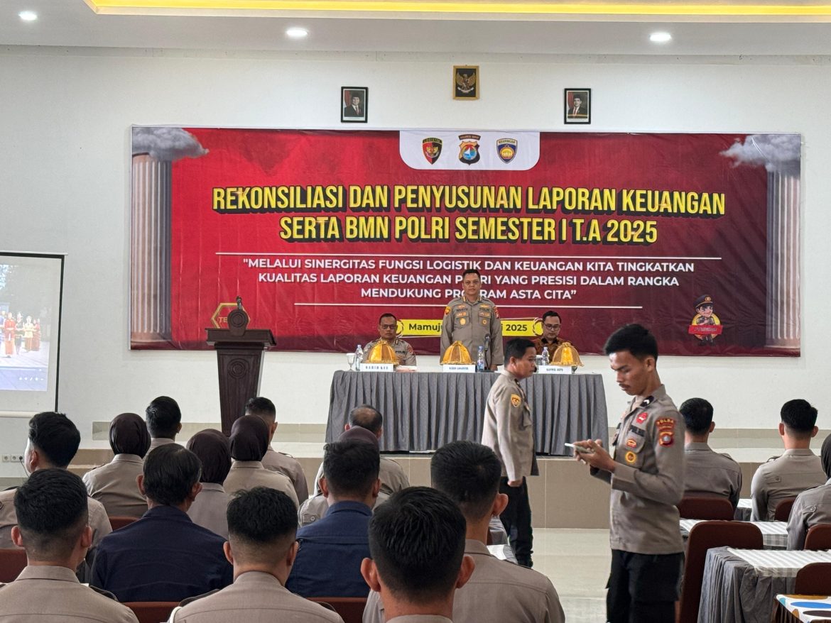 Polda Sulbar Mantapkan Laporan Keuangan 2025