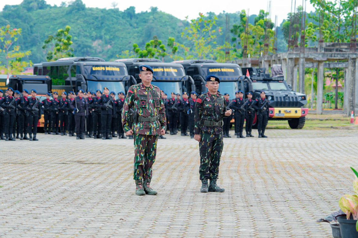 Komandan Sat Brimob Resmi Berganti Kapolda: Lanjutkan Sesuai Rencana Tugas Tanggung Jawab