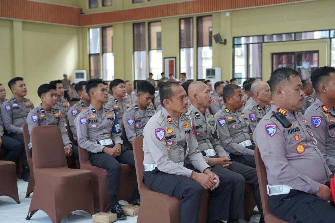 Polda Sulbar All Out Dukung Oprasi Patuh Marano Nasional 2025