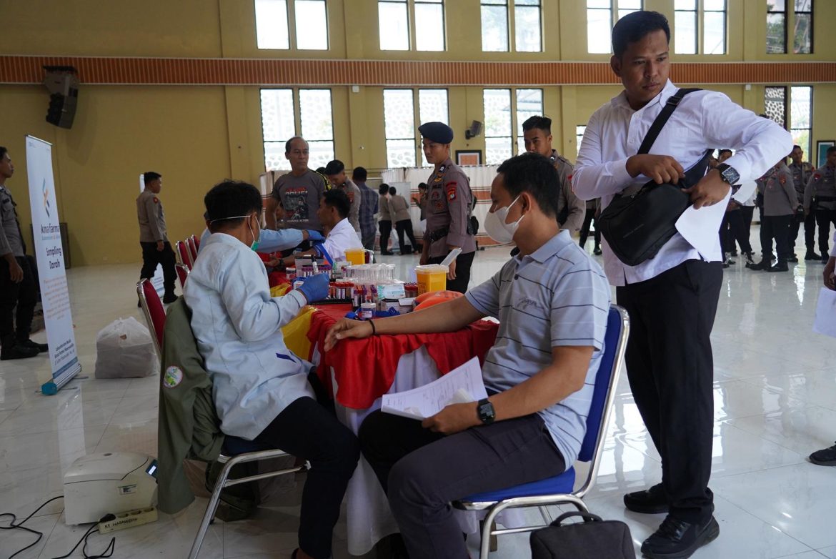 Personel Polda Sulbar Jalani Pemeriksaan 5 Tahap