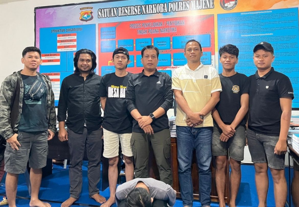 Satrenarkoba Bekuk Pelaku Pengedar Sabu Di Battayang