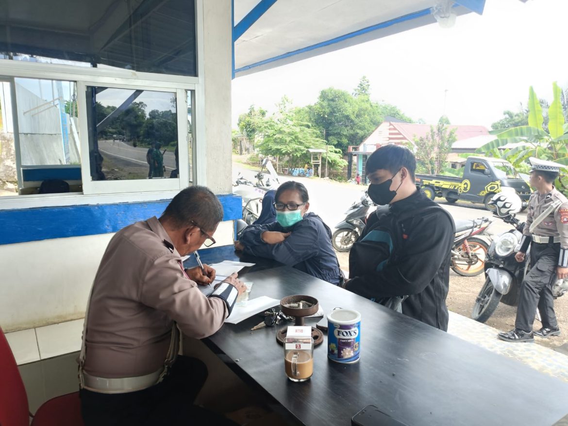 Oprasi Patuh Marano 2025: Tegas Namun Humanis, Ditlantas Polda Sulbar Sentuh Hati Pengedara