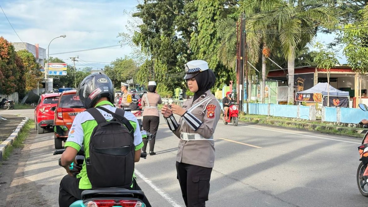 Operasi Patuh di Karema: Humanis namun Tegas, Menuju Sulawesi Barat yang Lebih Tertib Berlalu Lintas