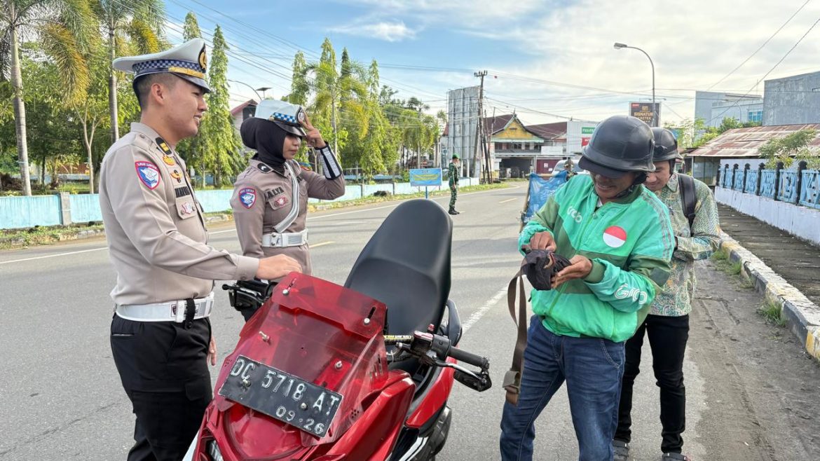 Karema Jadi Edukasi Titik Lalulintas, Oprasi Patuh Marano 2025 Jadi Humanis