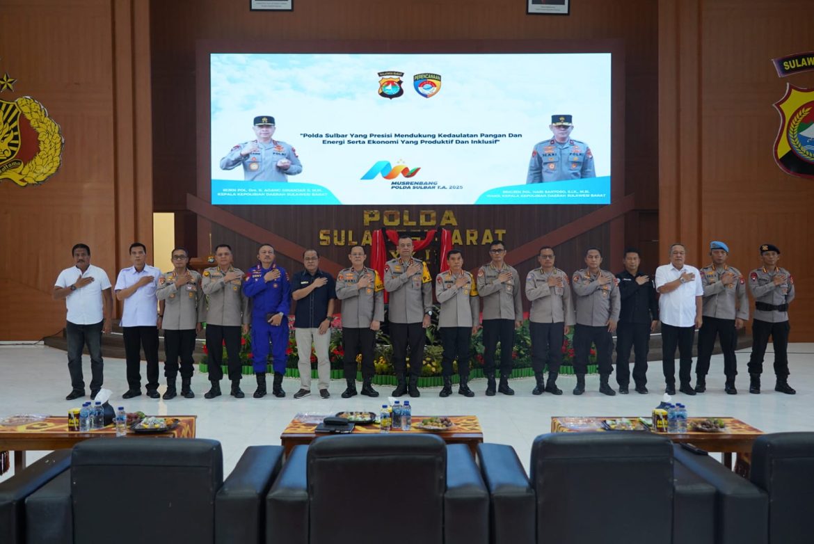 Musrembang Polda Sulbar: Dukung Ekonomi Inklusif dan Produktif